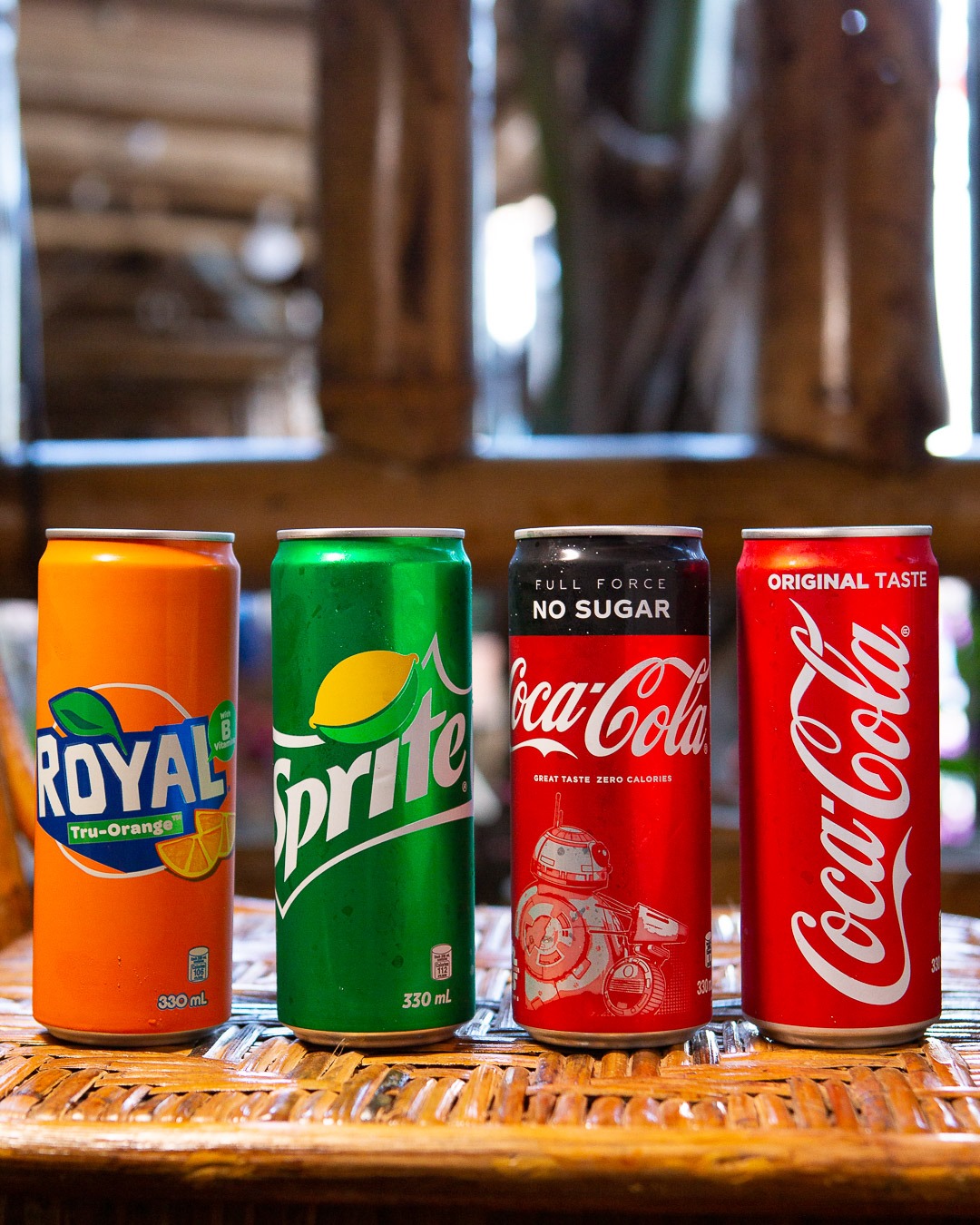 Coke, Royal, Sprite